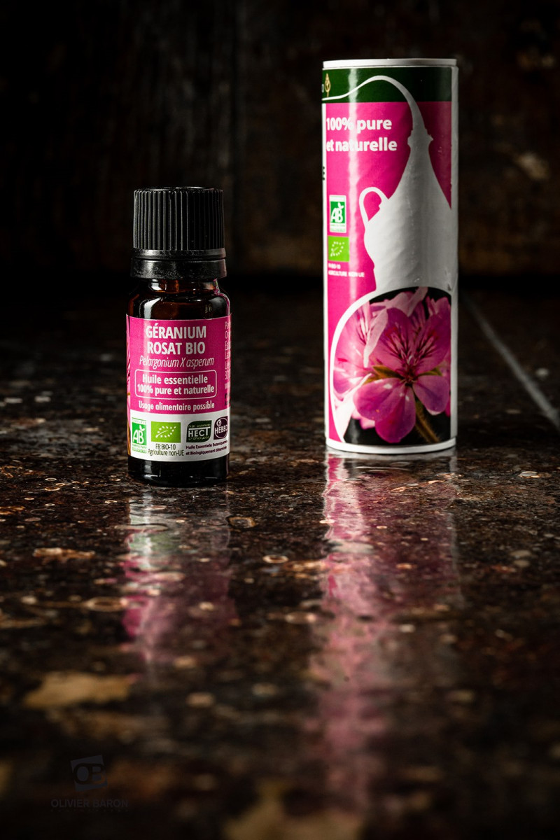 huile essentielle de Géranium rosat
