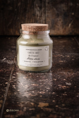 ORTIE BIO poudre pot en verre